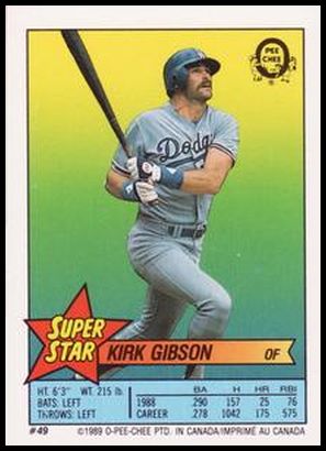 49 Kirk Gibson